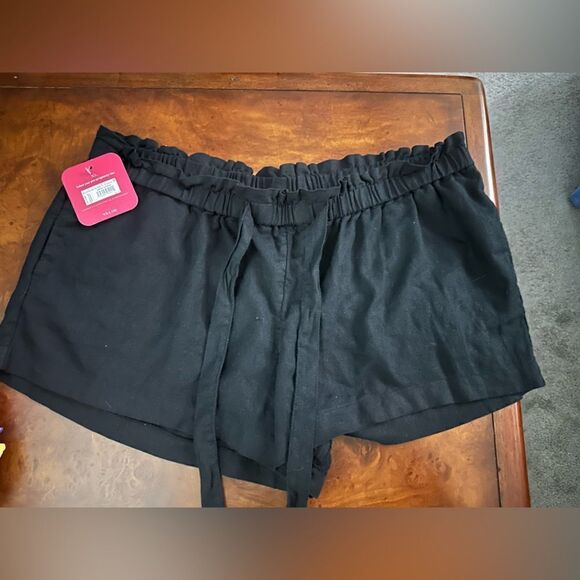 Isabel Maternity By Ingred&Isabel Tie Front Pull onMaternity Shorts NWT L,XL,XXL - Picture 9 of 12